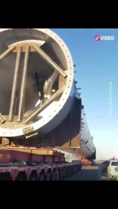 of a transport truck