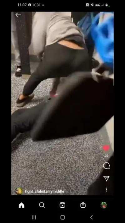 fight in my schools bathroom, Stanley middle