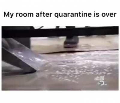 Thanks, I hate room after quarantine