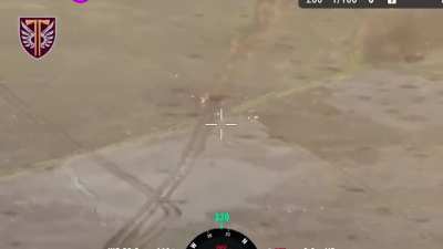 Footage of the Ukrainian 77th Air Assault Brigade repelling a Russian assault using motorbikes.