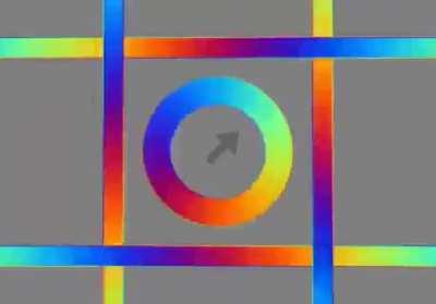 The only things moving in this video are the arrows. Nothing else