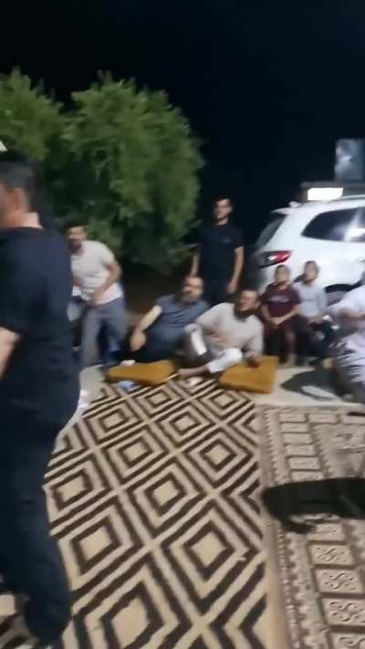 Main character shows off his dance skills while using a dangerous weapon