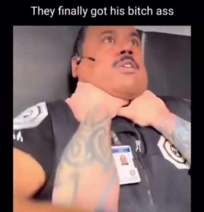 they finally got his b**** ass 😭😭