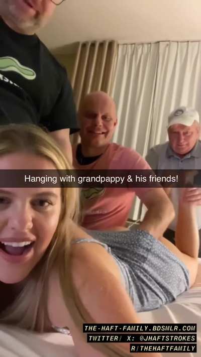 Grandpa's friends are so fun!