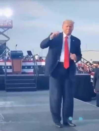 listening to his favourite song