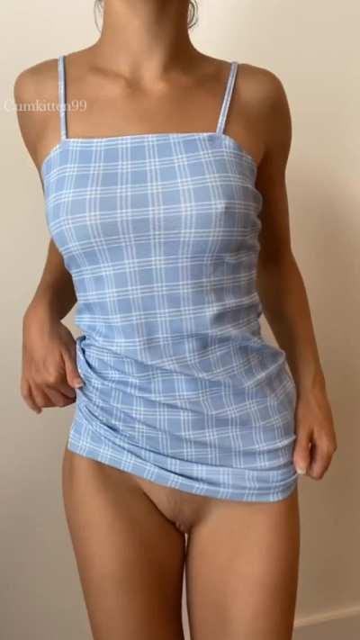 This dress is so innocent... but I'm not 😉