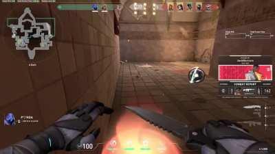 The knife is the best weapon in Valorant 2