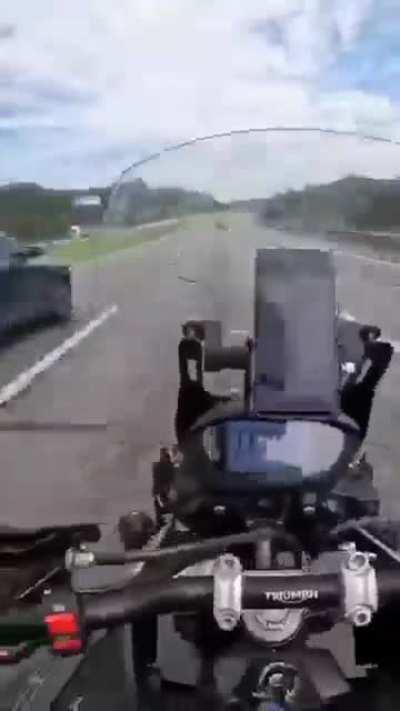 Driving warp speed 🏍️