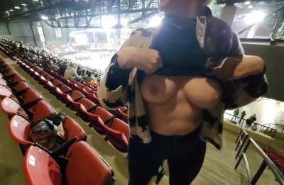 Having fun at the Rodeo