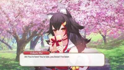 We made a VN-Style video of Ookami Mio's Valentines voice pack! (For those that bought it)