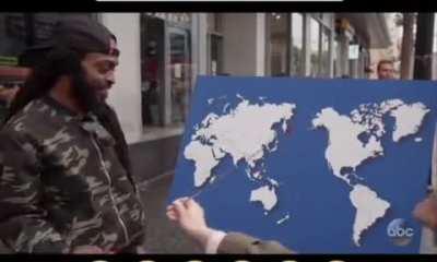 Jimmy Kinmel- can you name a country? How's it possible that not a single person can point out their own country?