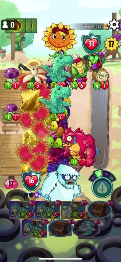 Nurse garg heals while *in hand* AND the effect stacks with each nurse garg in hand