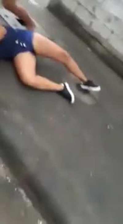 I think she's gone - look at her eyes