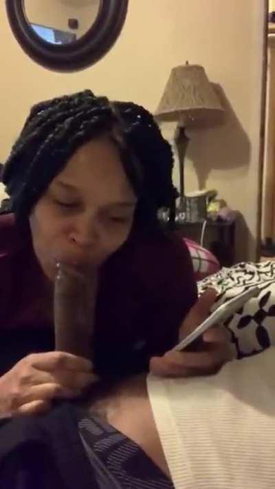 Ayo 😭 she wild for that