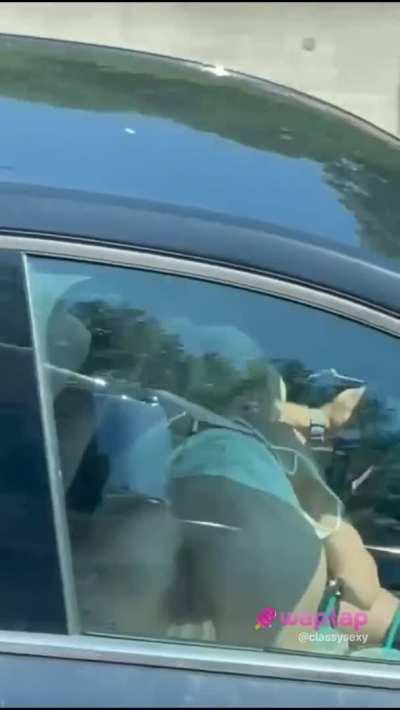 Salute to the truck driver!