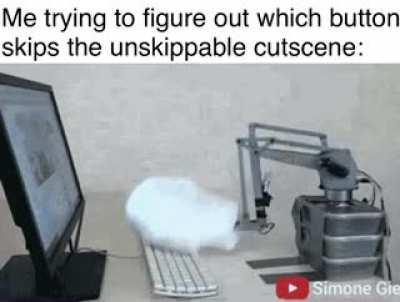 It’s probably the power button