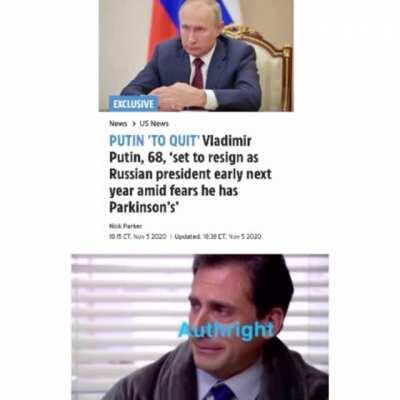Authright reacts to Putin Resignation News