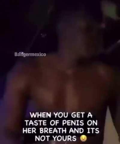 bro was questioning his entire life