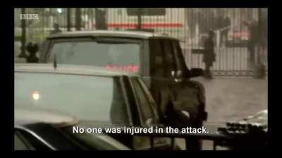 PIRA Mortar attack on 10 Downing Street 7th of February, 1991