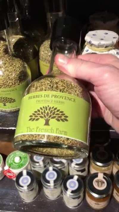 Nice, big bottle of Herbs of Prov... whaaa?