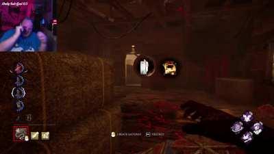 I chased this girl for 3 gens because I was bored and wanted to see if I could catch her and then this happen. I was on the ground laughing for 3 mins lol