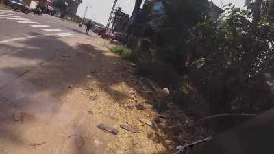 Close call happened yesterday. What should I do in this situation? More details in comments