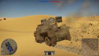 Type 93 in the sand dunes