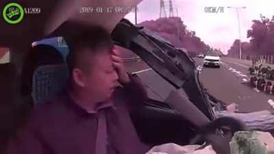 Took a NAP at the wheel