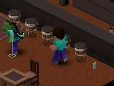 Unfinished Minecraft character remodel test 2