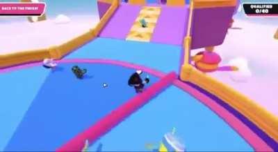 Found a glitch on Whirligig that sends you to the final area at the start of the game