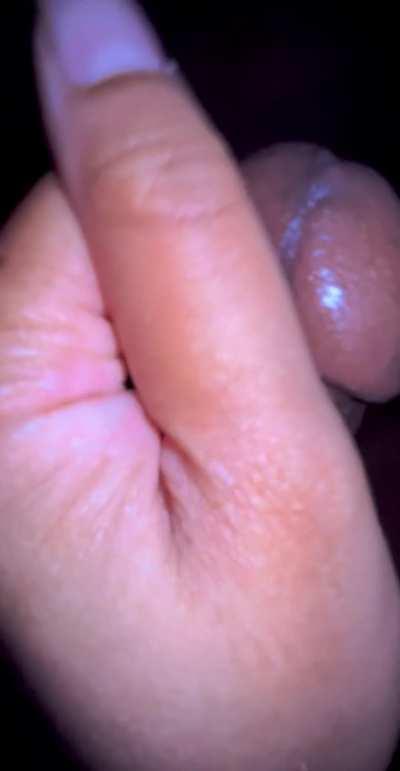 Perfect semen extraction from his big beautiful dick 🤤😍💦💦🍆