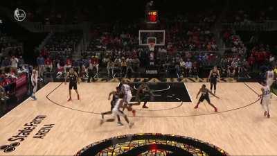 [Highlight] Dwight Howard throws it down plus the foul