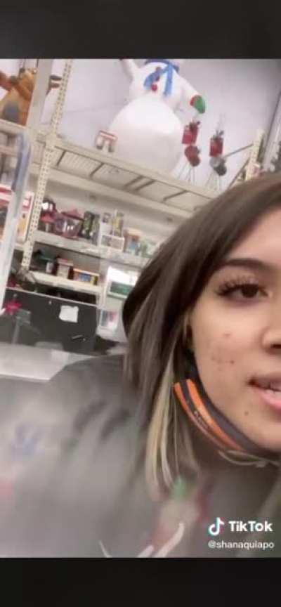 Walmart employee has had enough