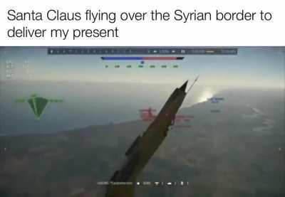 Santa use mig-21 😎