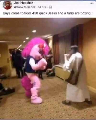 my money is on Jesus
