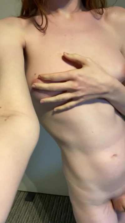 Would you cum on my tits?