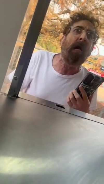 Dude goes on a racist tirade