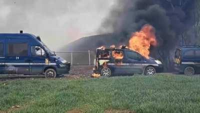 when protest in France become wild.