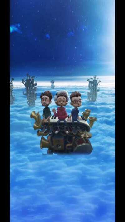 Ajr Neotheater Phone Wallpaper video, made for people who's phones allow the to play small looped videos in their lock screen. Enjoy ~(• v • ~)