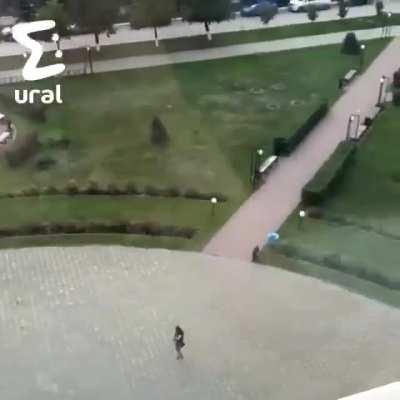 Another cellphone video of Perm gunman walking near university