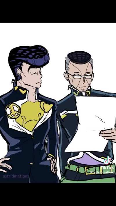Okuyasu can't read