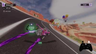 Day Drifting Practice and PB