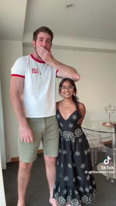 Height fetishism is rampant on tik tok