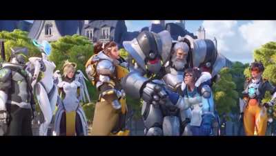 “Monsieur, Does this mean Overwatch is back?” From the Overwatch 2 announcement trailer