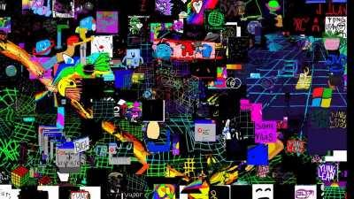 Canvas Timelapse: VaporWave Aesthetics