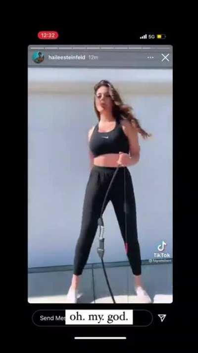 Well last year, Taya got noticed by gal for her WW84 gold suit, now this. #kateBishop. Posted on Taya's IG story.