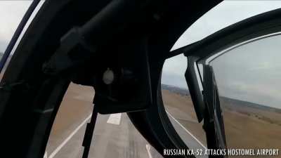 Russian  Airborne forces attack  Hostomel  airport, 24.02.2022