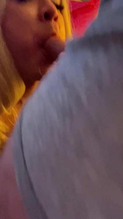 tears in my eyes when it hits the back of my throat