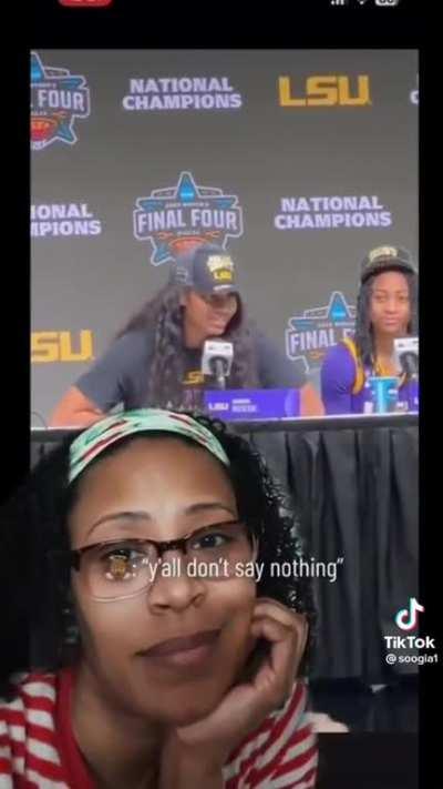 Say it Louder for those in the back! LSU v. Iowa