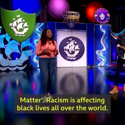[Video] The presenters of children's TV programme Blue Peter talk about racism (2020)